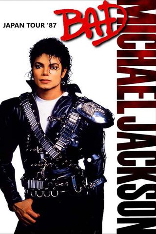 Michael Jackson 1987 Bad Tour Yokohama Concert poster
