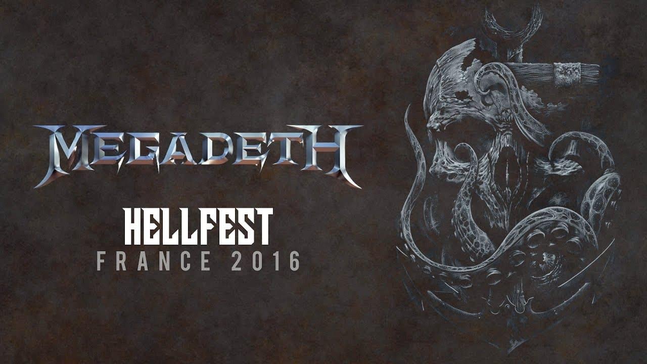 Megadeth: Hellfest 2016 backdrop