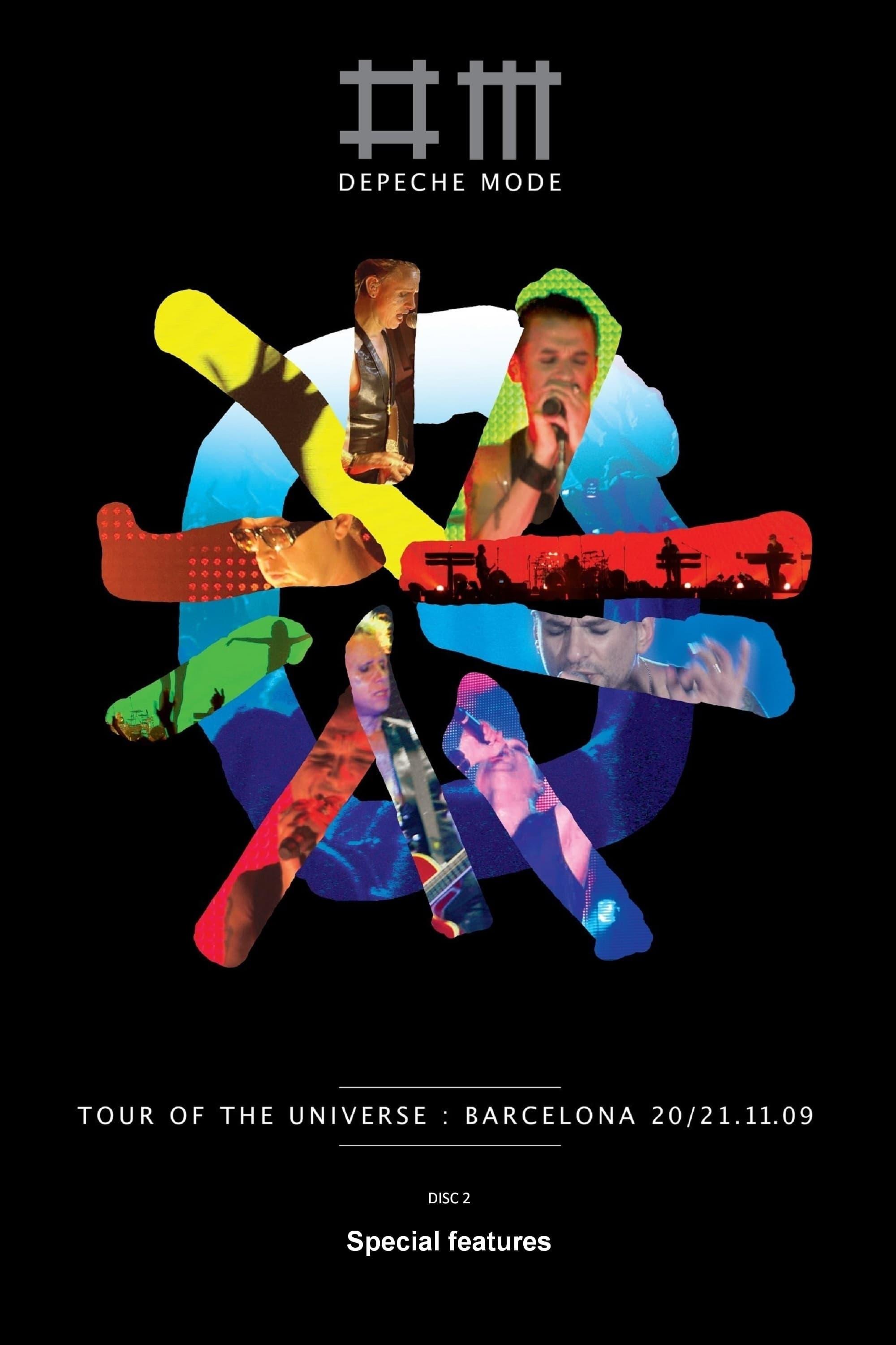 Depeche Mode: Tour of the Universe: Barcelona 20/21.11.09 - Special features poster