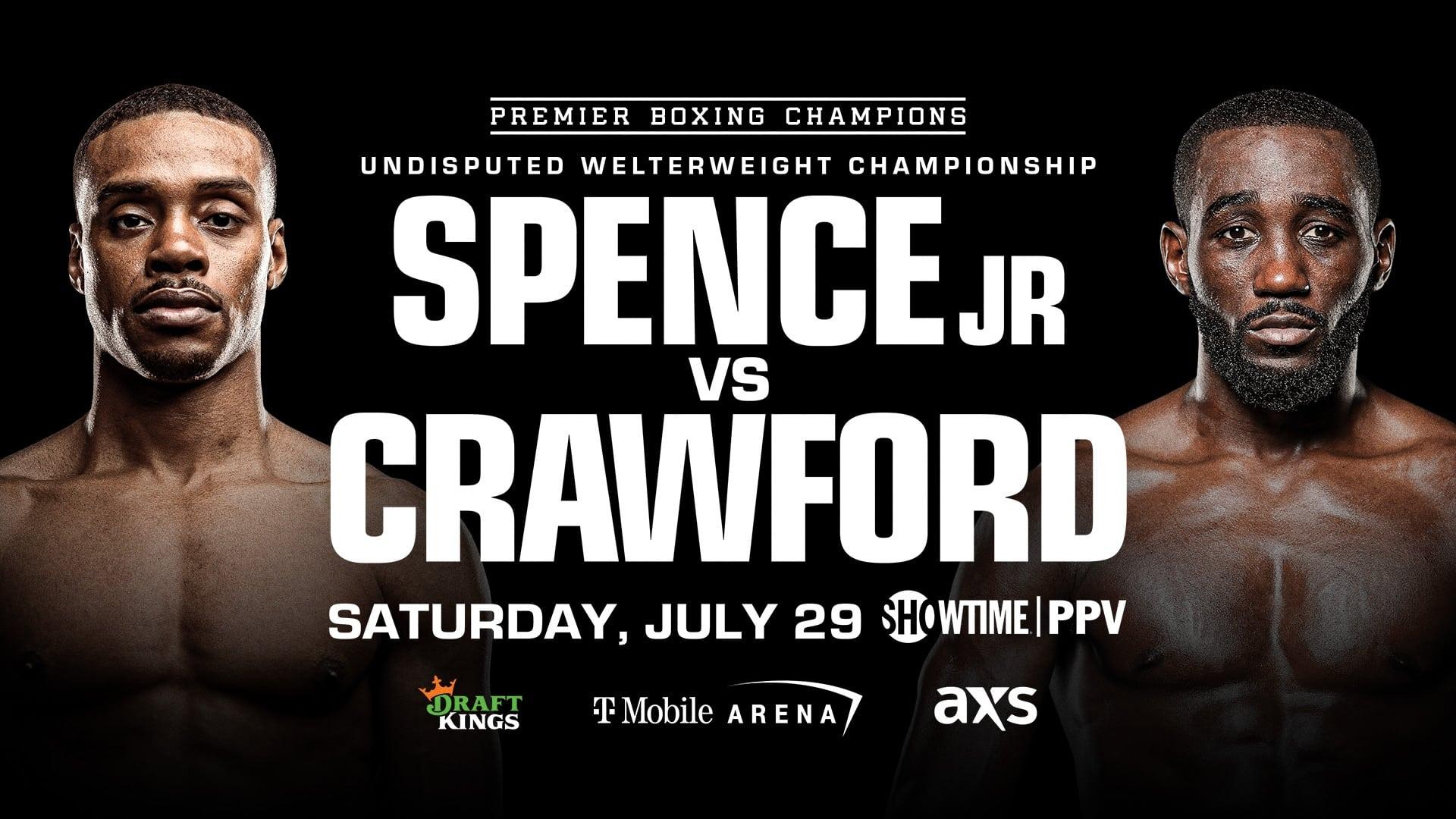 Errol Spence Jr. vs. Terence Crawford backdrop