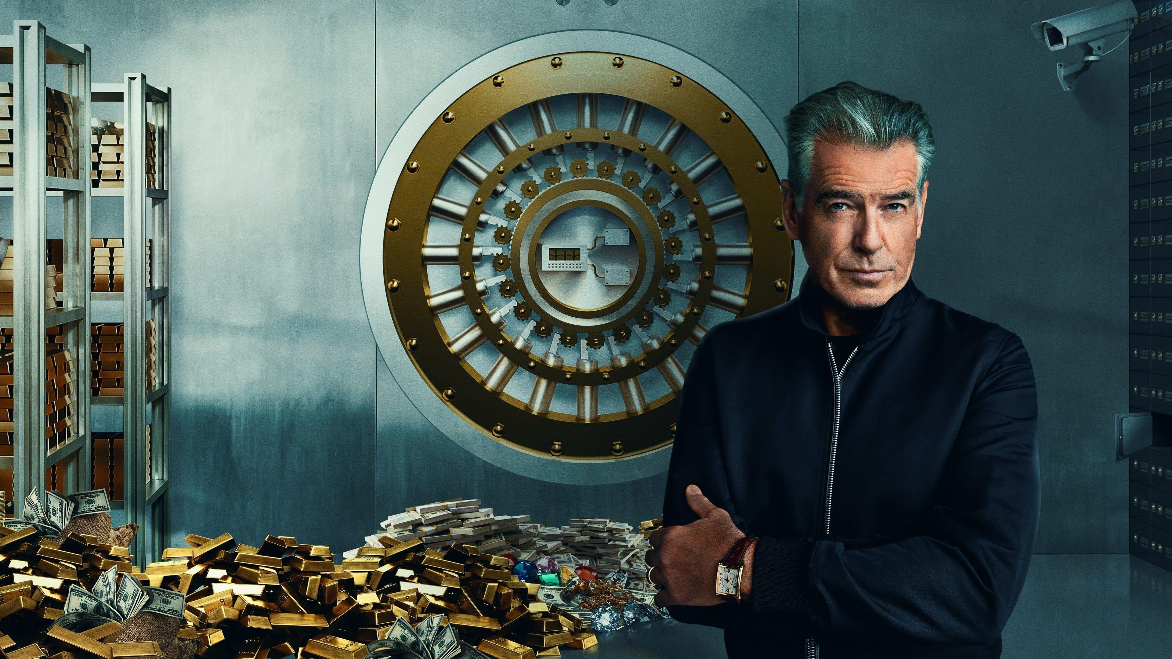 History's Greatest Heists with Pierce Brosnan backdrop