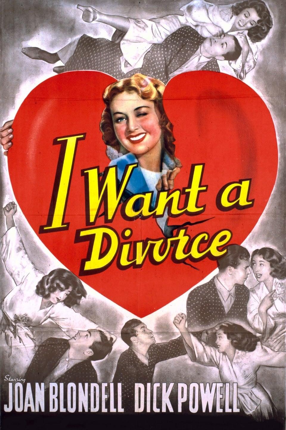 I Want a Divorce poster