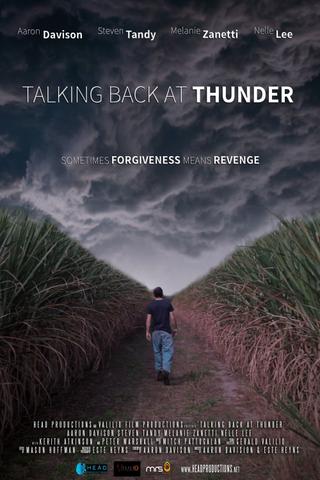 Talking Back at Thunder poster