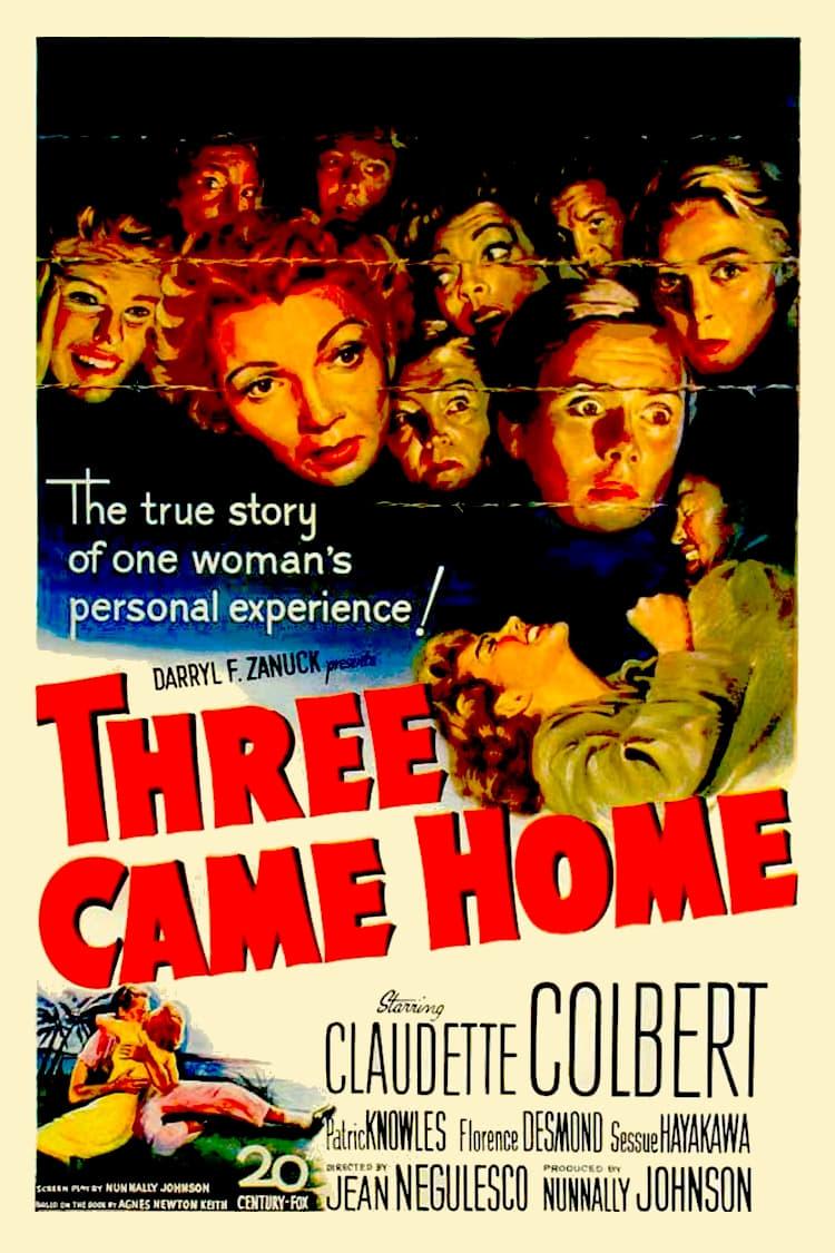 Three Came Home poster