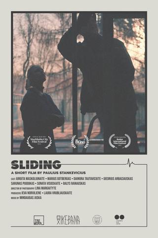 Sliding poster