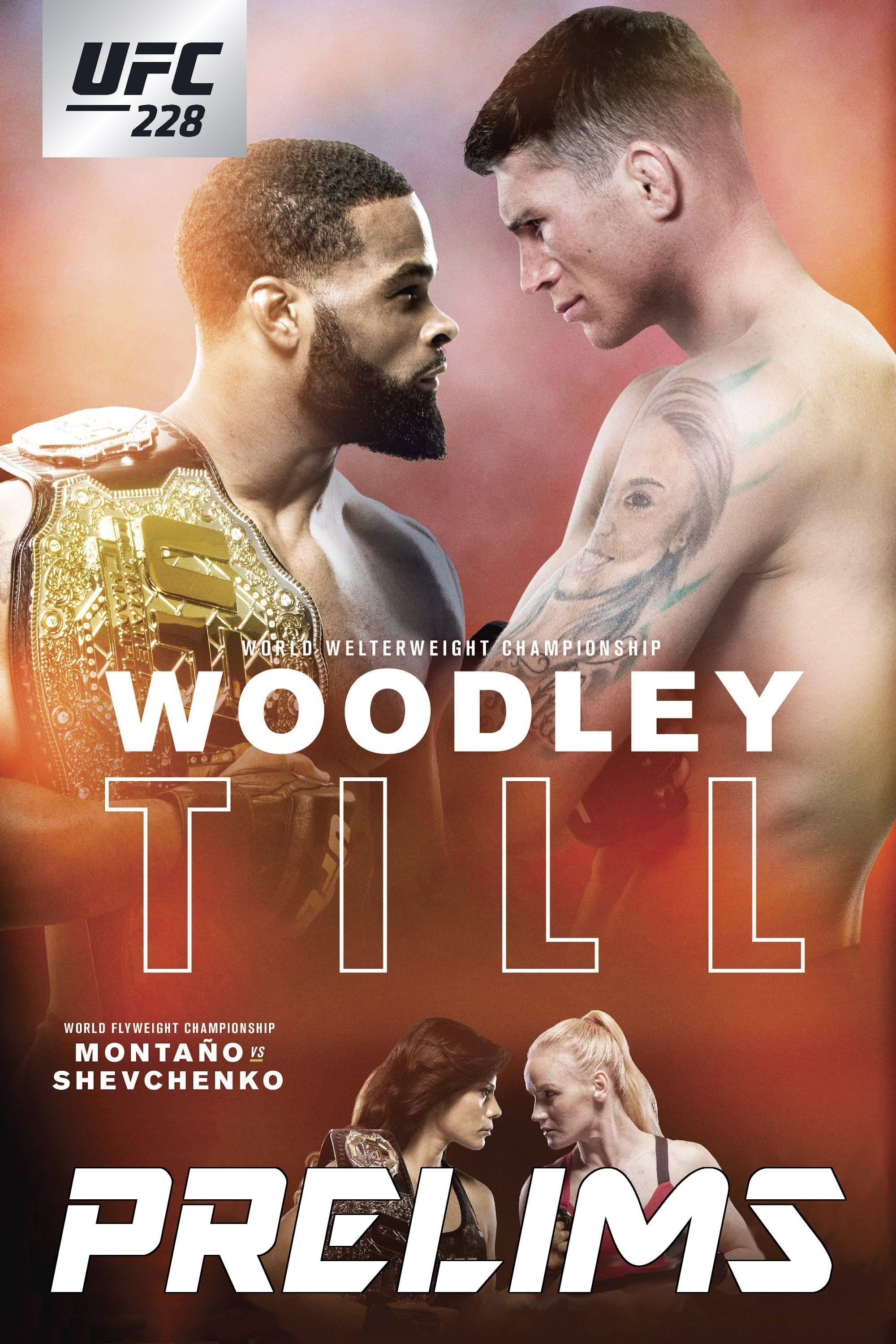 UFC 228: Woodley vs. Till poster