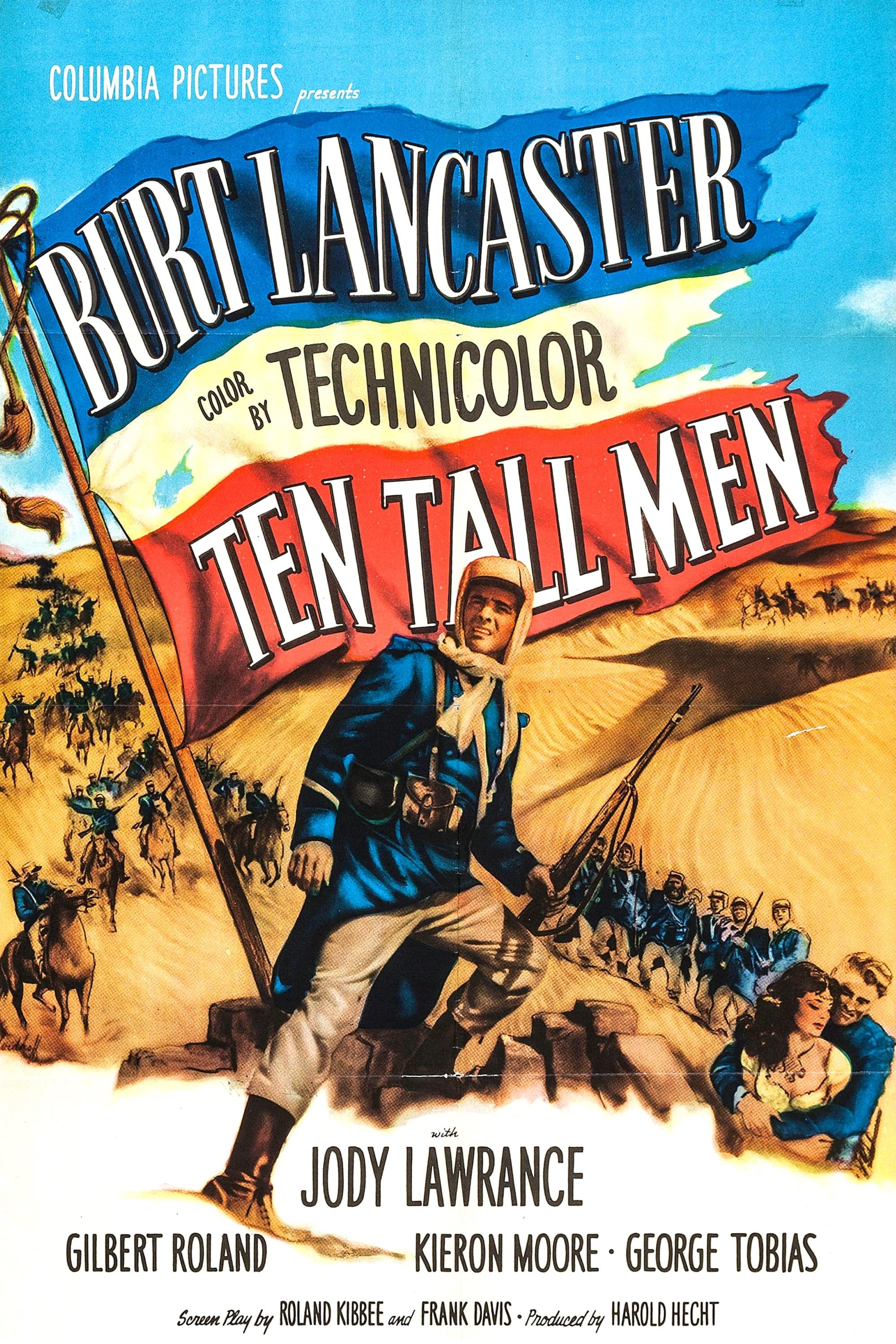 Ten Tall Men poster