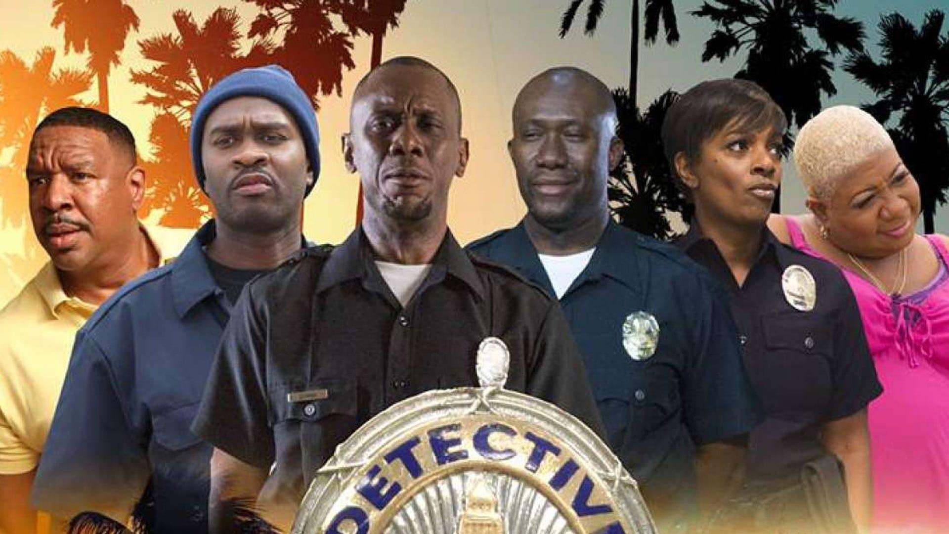 LAPD African Cops backdrop