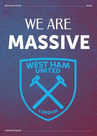 Massive: The story of West Ham United's UEFA Europa Conference League triumph poster