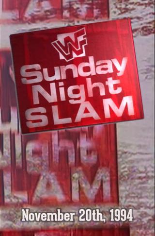 WWF Sunday Night Slam • November 20th, 1994 poster