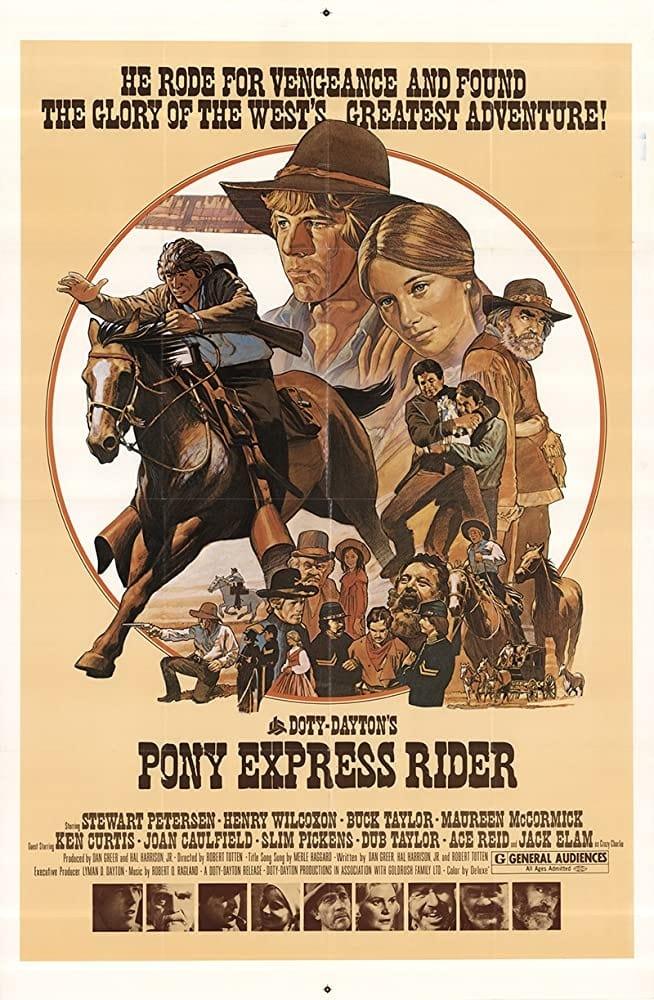 Pony Express Rider poster