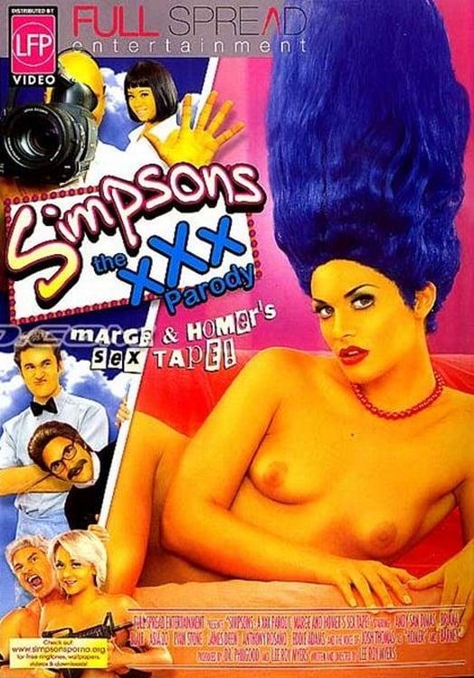 Simpsons: The XXX Parody poster