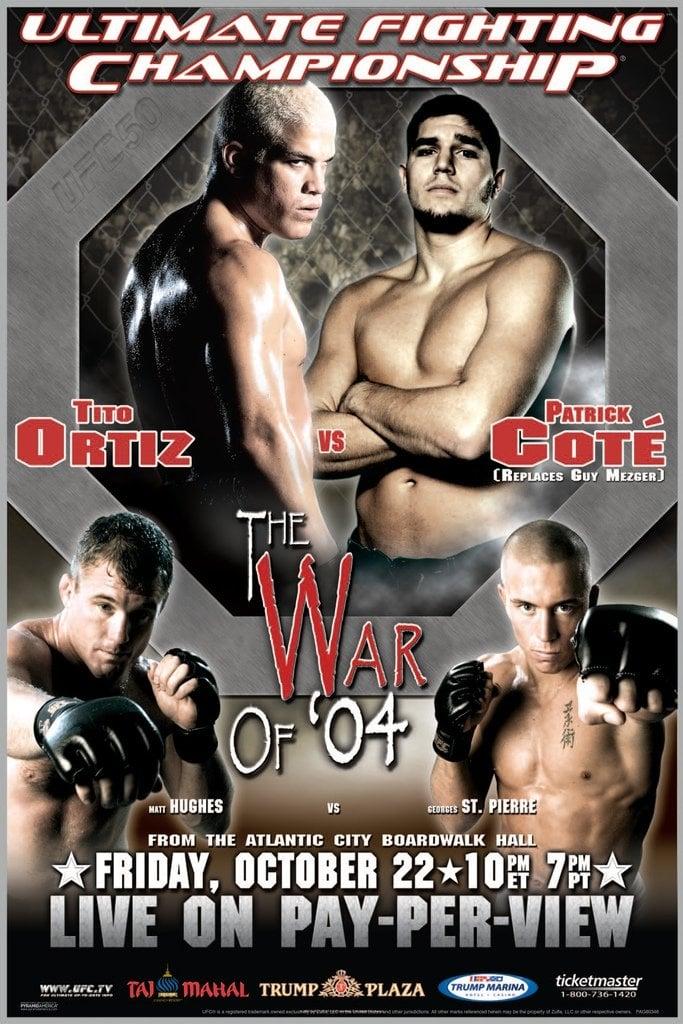 UFC 50: The War of 04 poster