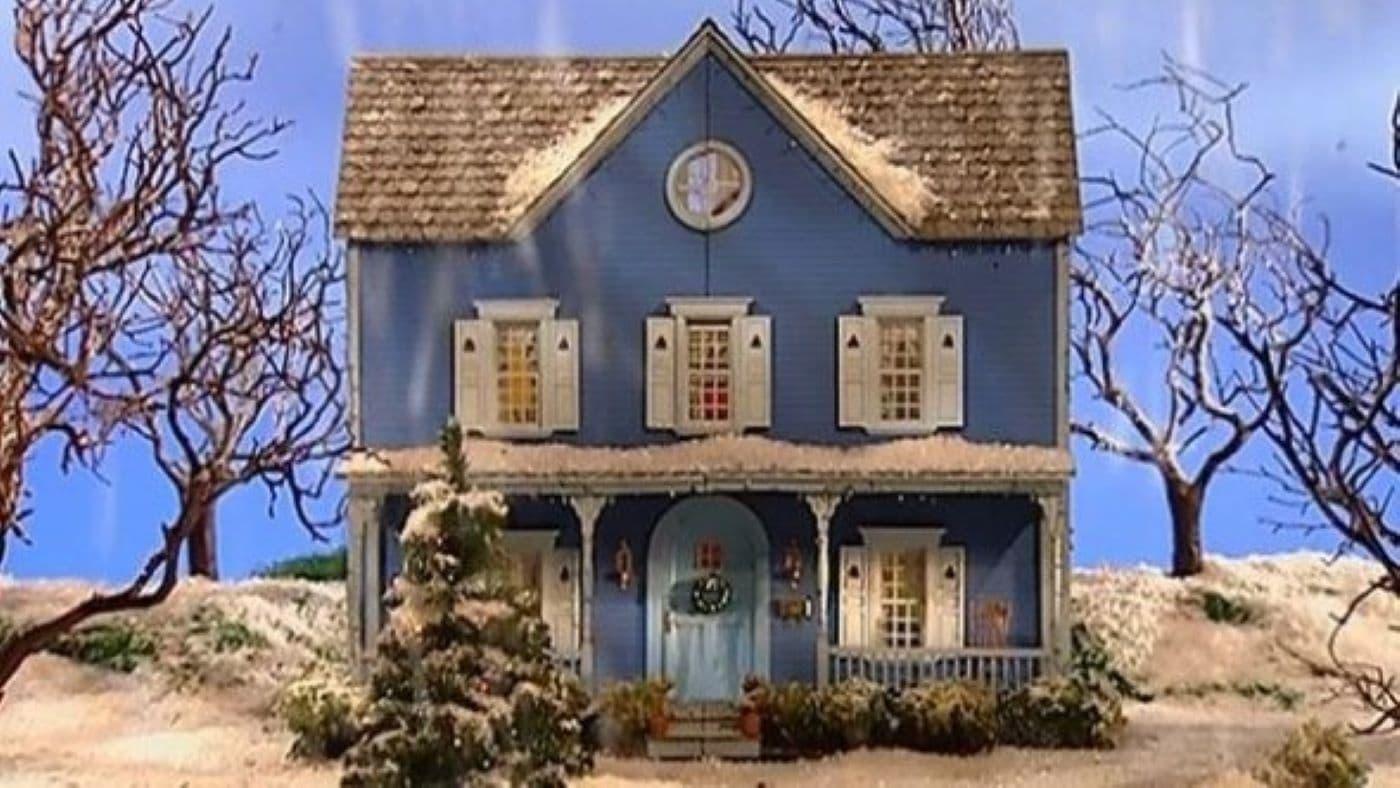 Bear in the Big Blue House: A Berry Bear Christmas backdrop