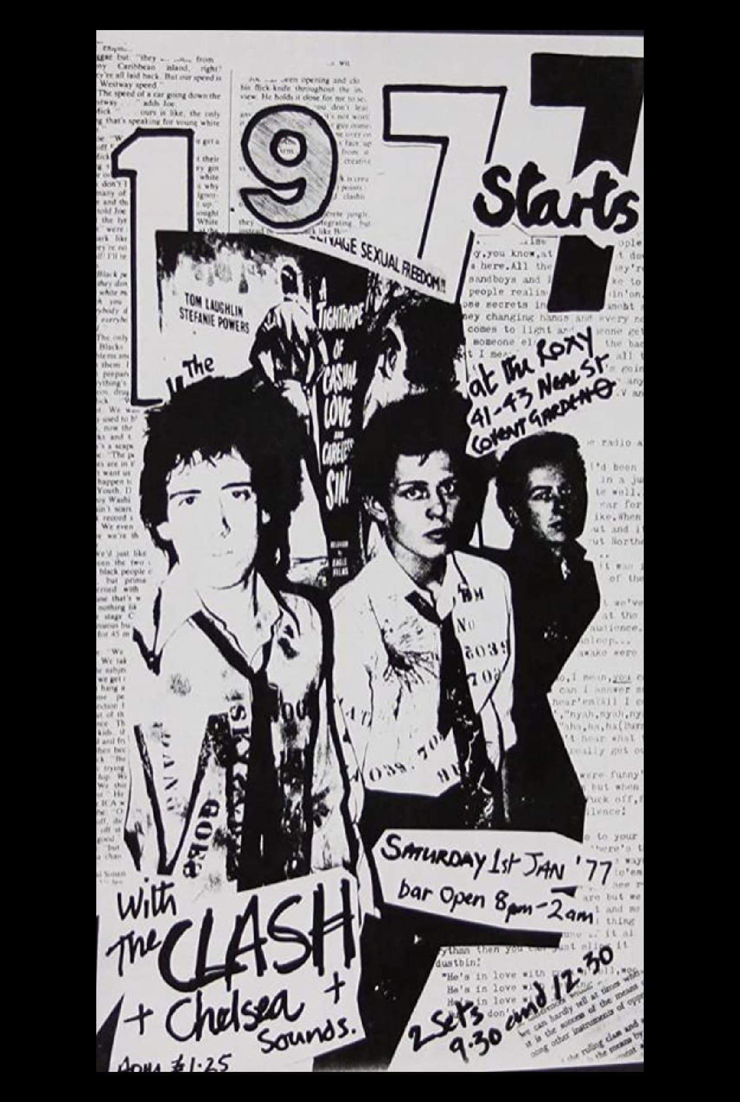 The Clash: New Year's Day '77 poster