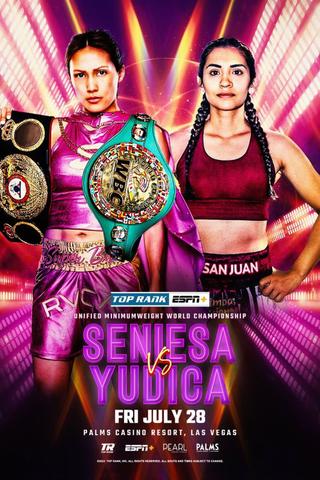 Seniesa Estrada vs. Leonela Yudica poster