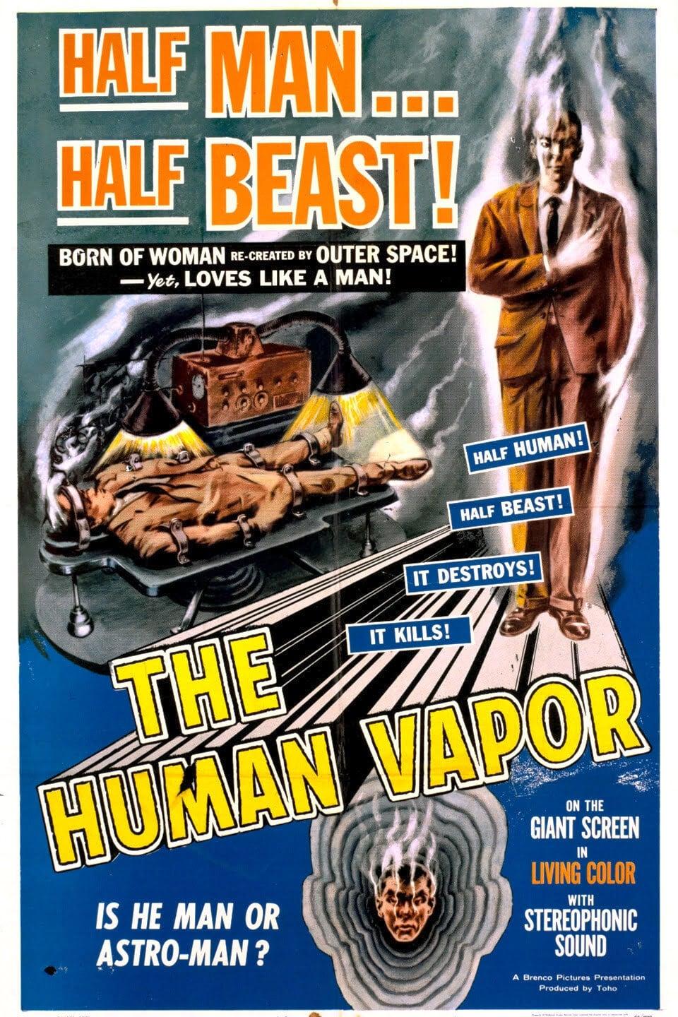 The Human Vapor poster