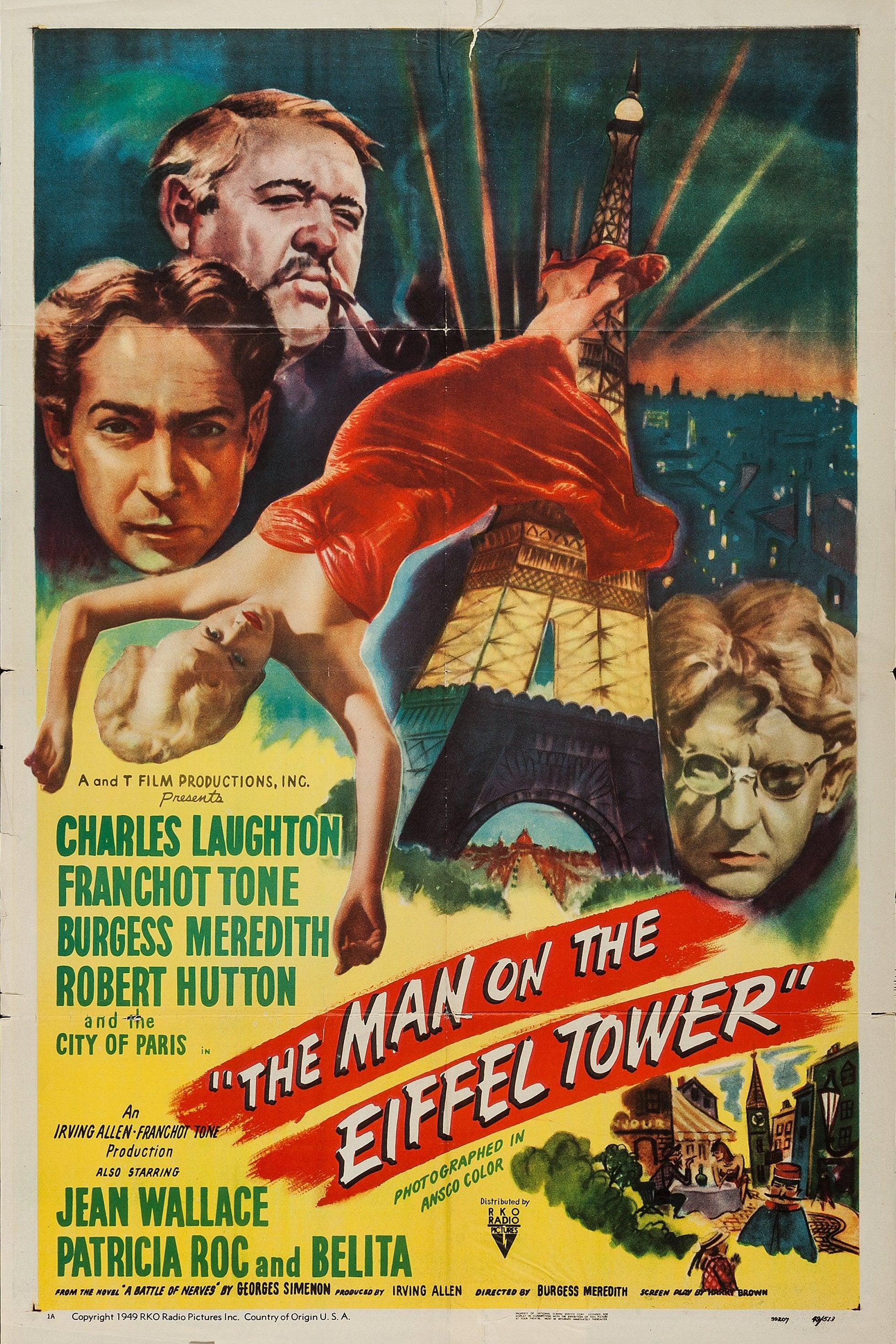 The Man on the Eiffel Tower poster