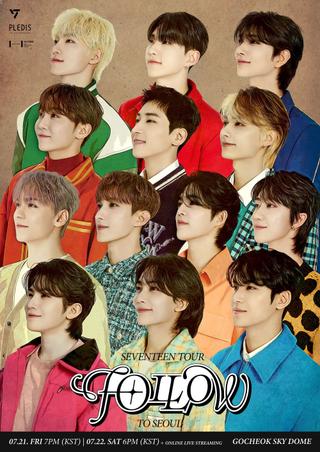 SEVENTEEN TOUR ‘FOLLOW’ TO SEOUL poster