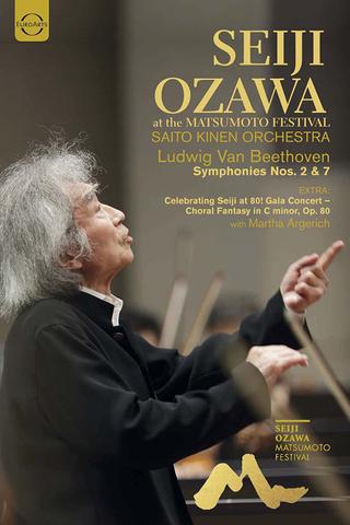 Ludwig van Beethoven - Symphonies Nos. 2 & 7 - Saito Kinen Orchestra, Seiji Ozawa poster