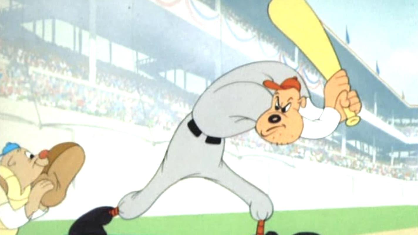Batty Baseball backdrop