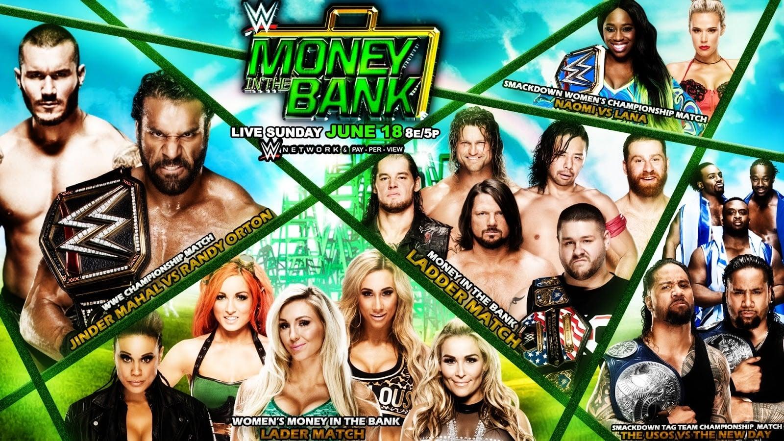 WWE Money in the Bank 2017 backdrop