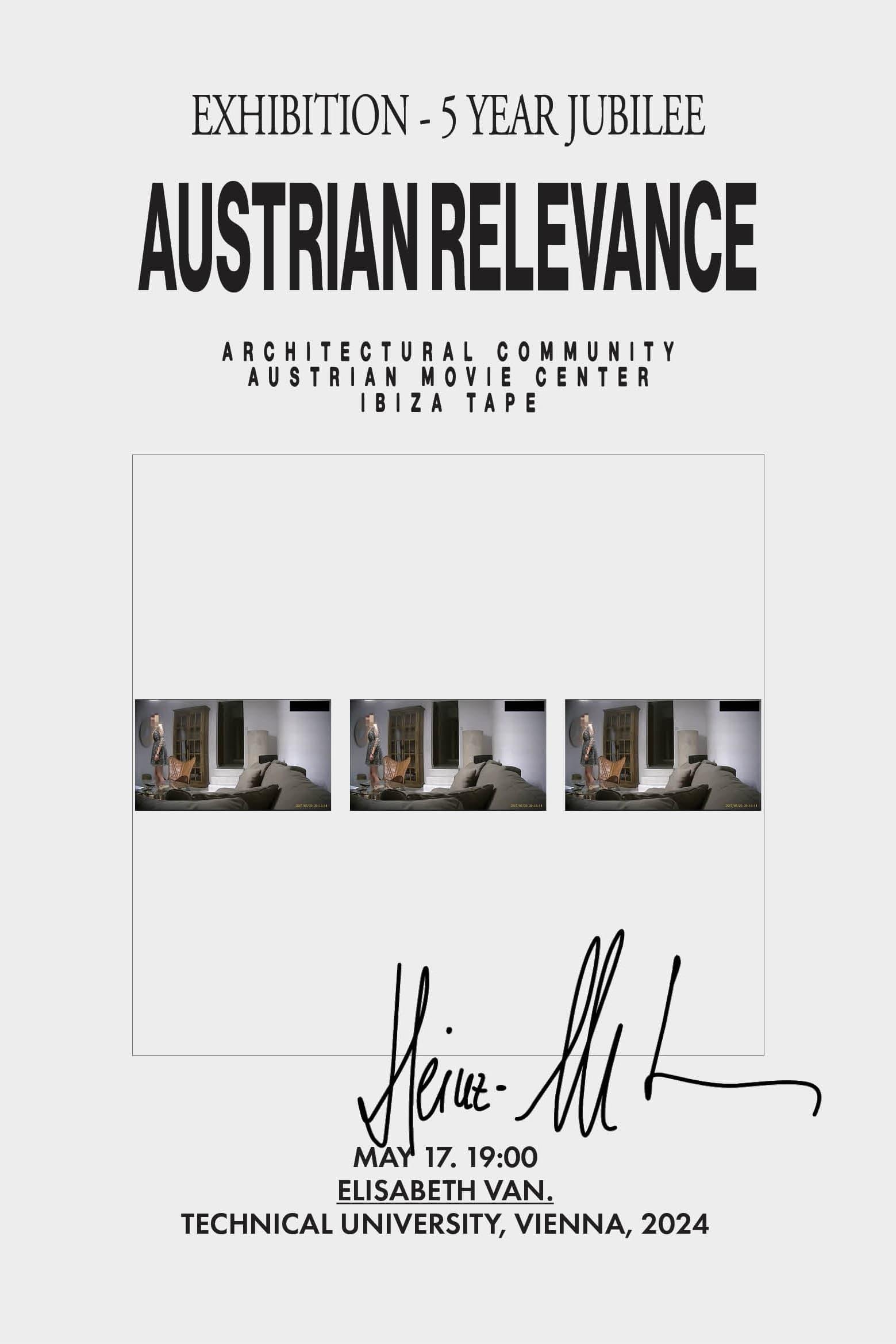 Austrian Relevance poster