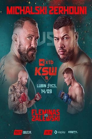 KSW 98: Paczuski vs. Zerhouni poster