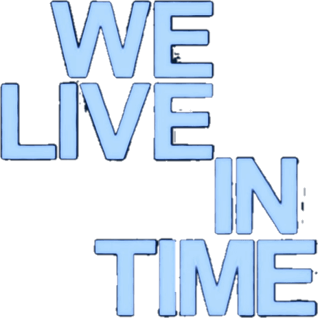 We Live in Time logo