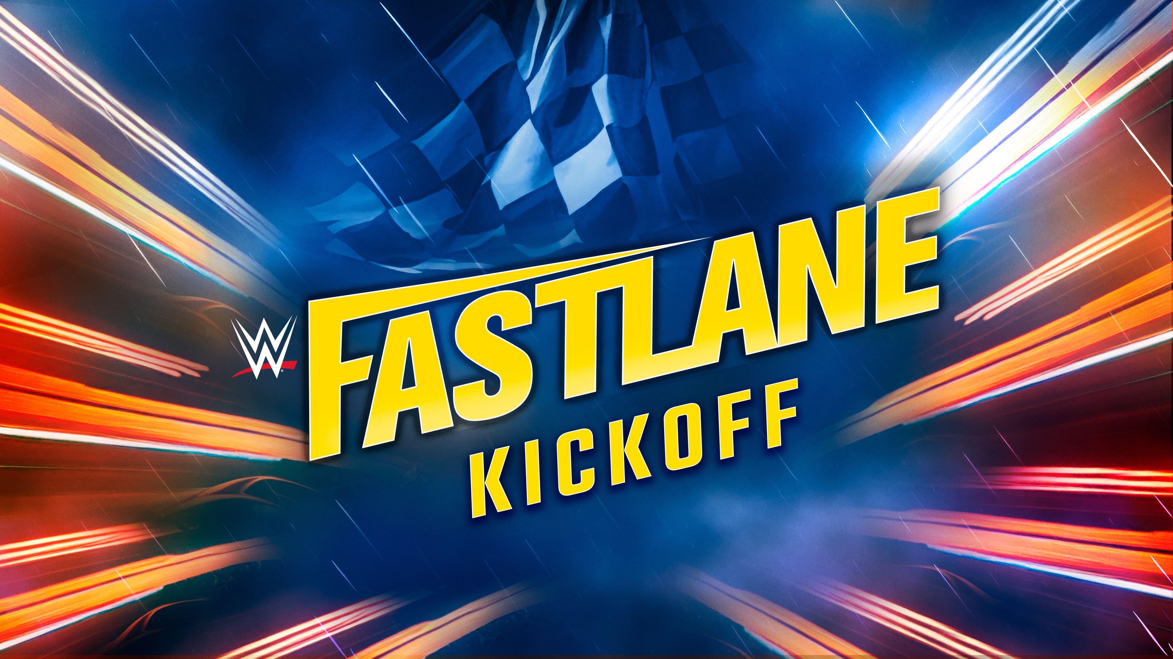 WWE Fastlane 2023 Kickoff backdrop