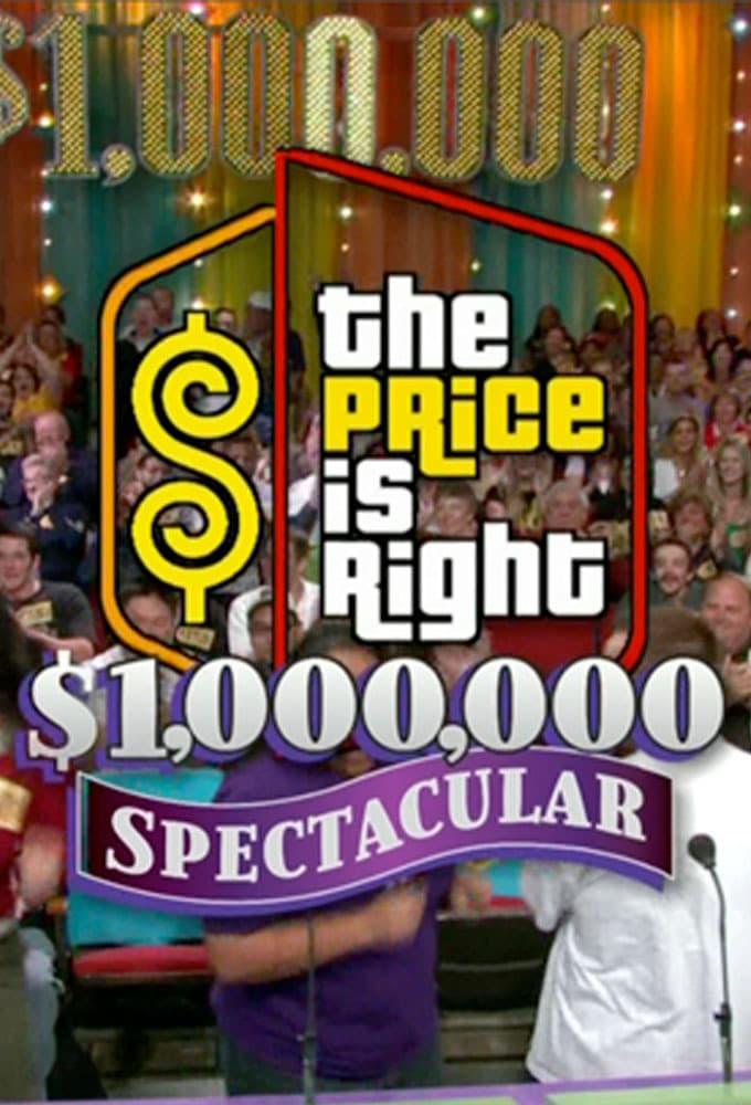 The Price is Right $1,000,000 Spectacular poster