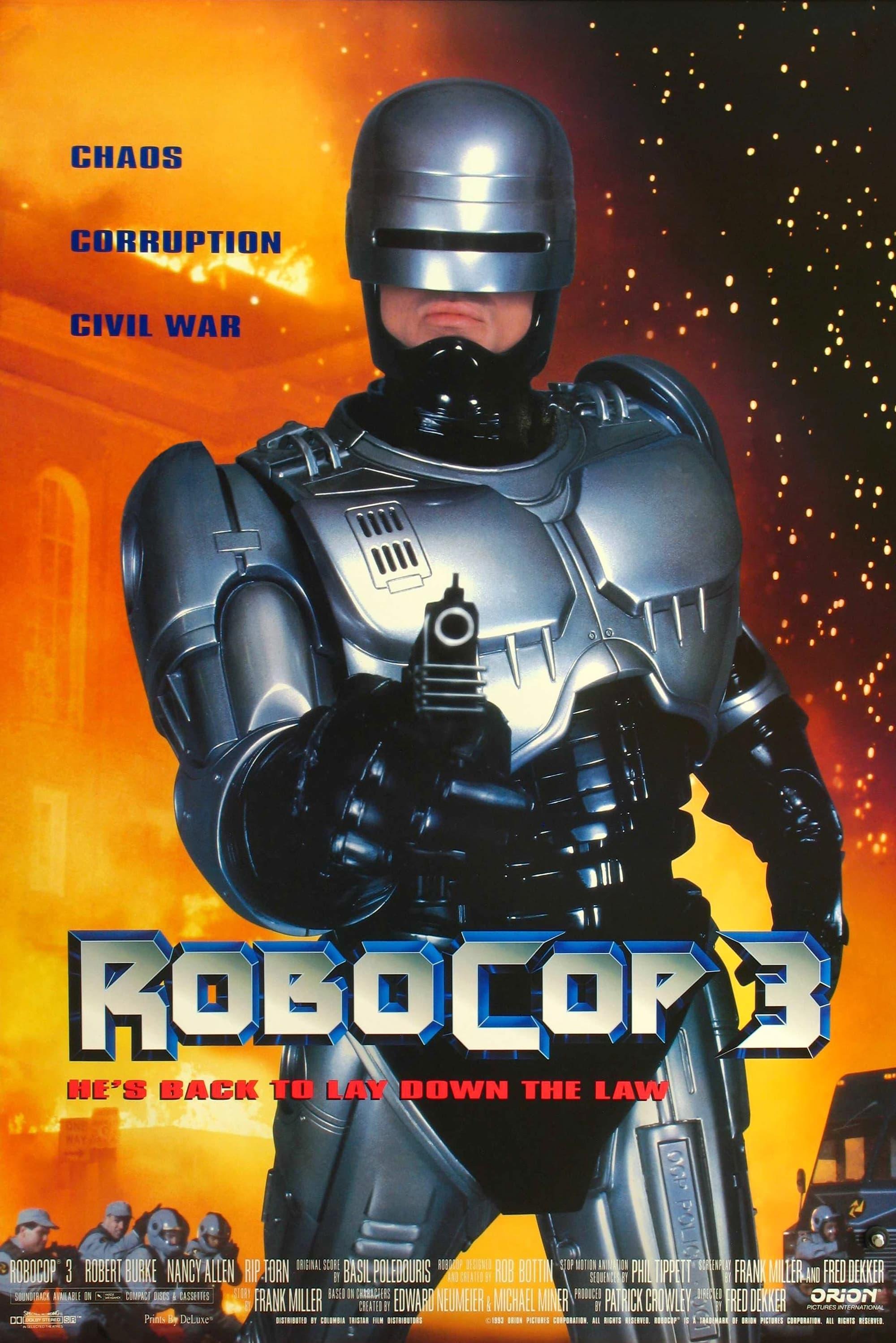 RoboCop 3 poster