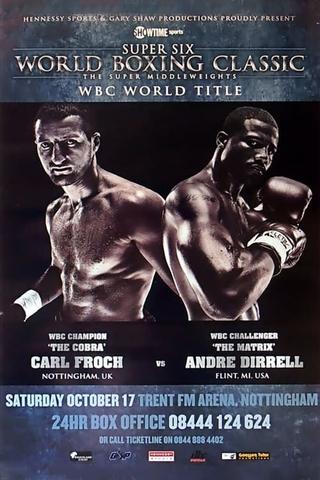 Carl Froch vs. Andre Dirrell poster