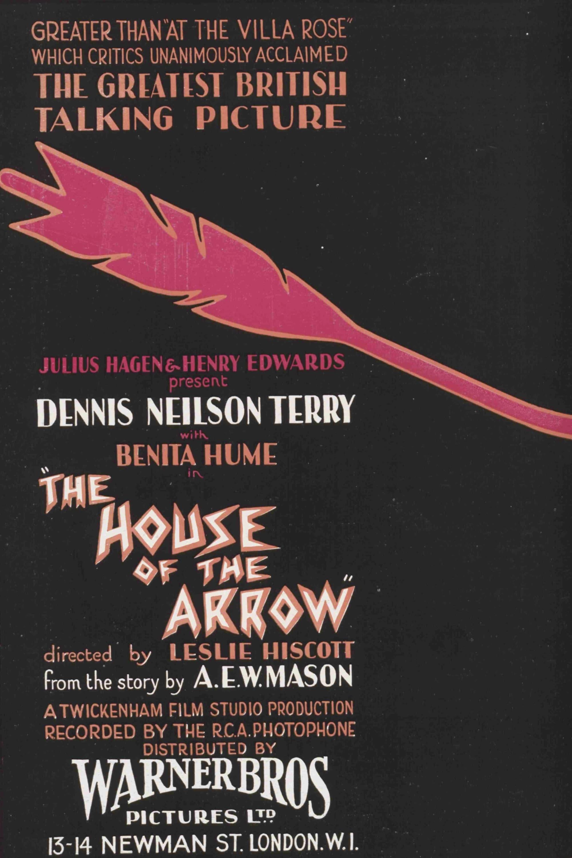 The House of the Arrow poster