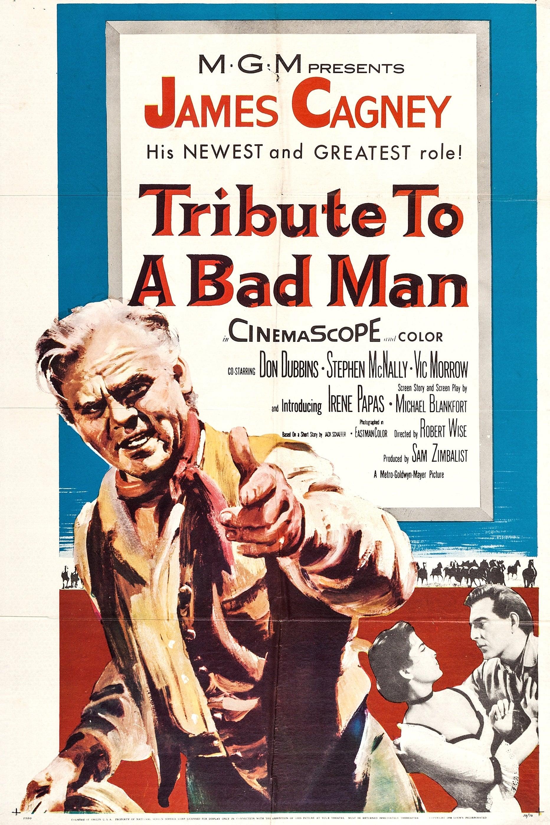Tribute to a Bad Man poster