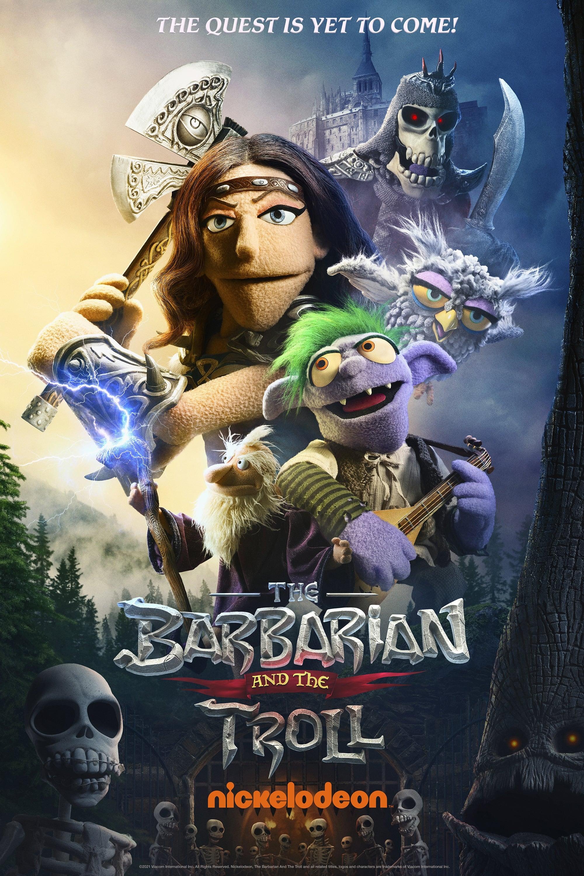 The Barbarian and the Troll poster