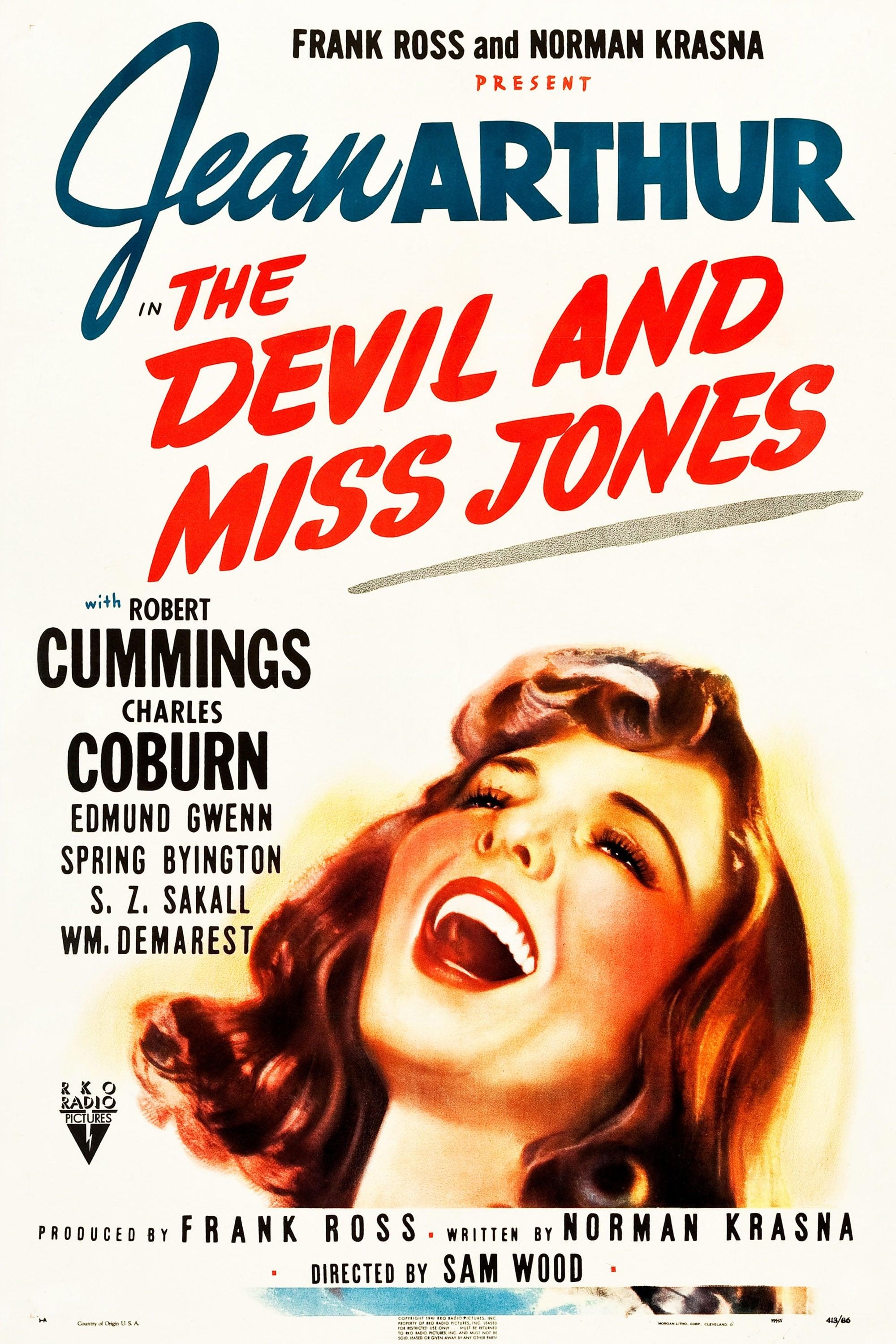 The Devil and Miss Jones poster