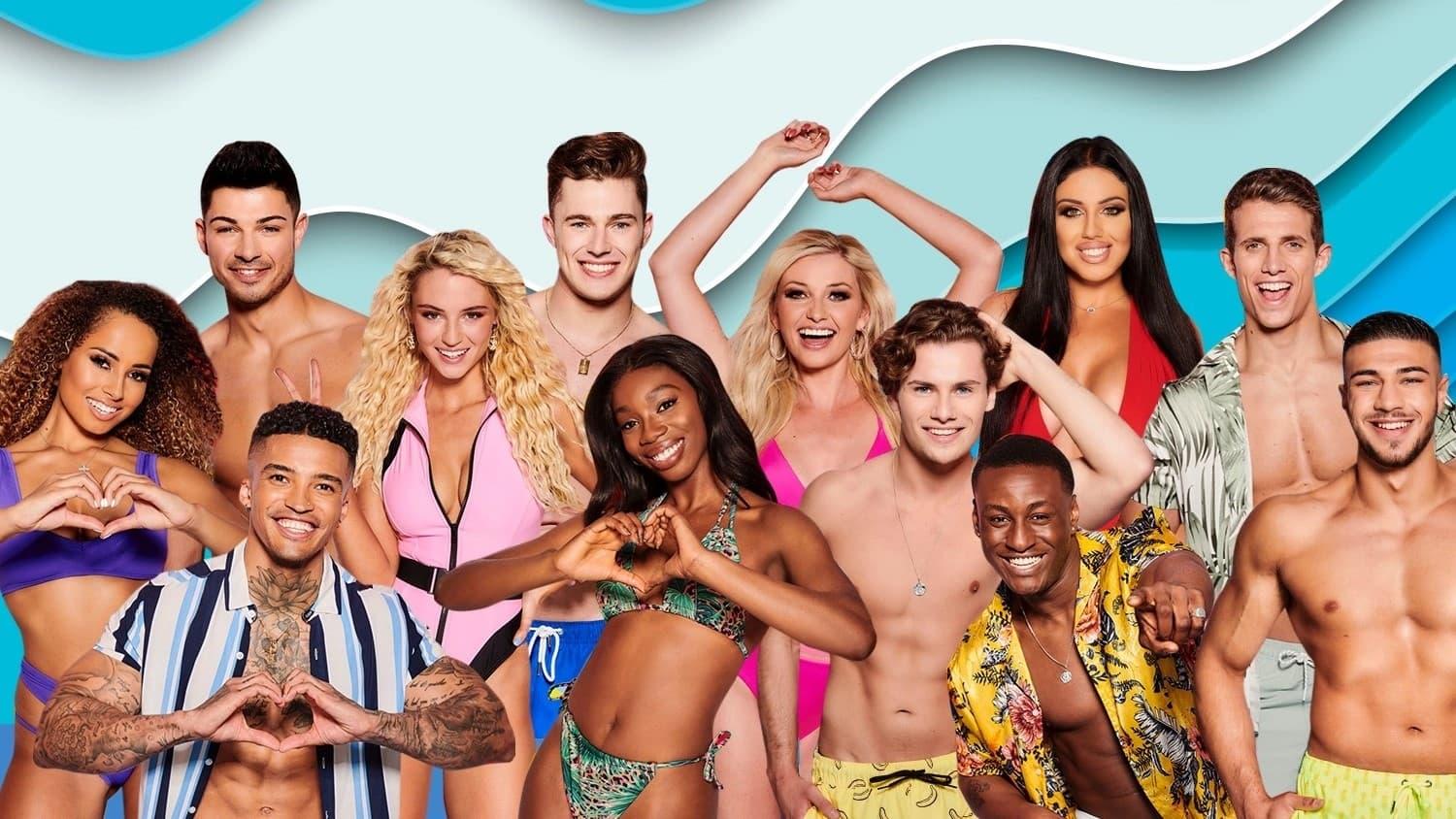 Love Island backdrop