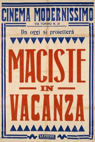 Maciste in vacanza poster