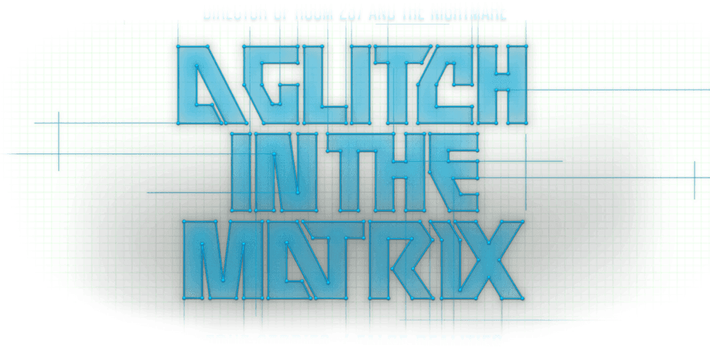 A Glitch in the Matrix logo