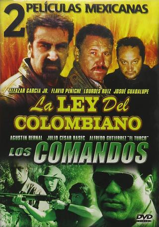 La ley del colombiano poster