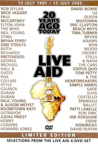 Live Aid: 20 Years Ago Today poster