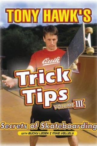 Tony Hawk's Trick Tips Volume III: Secrets of Skateboarding poster