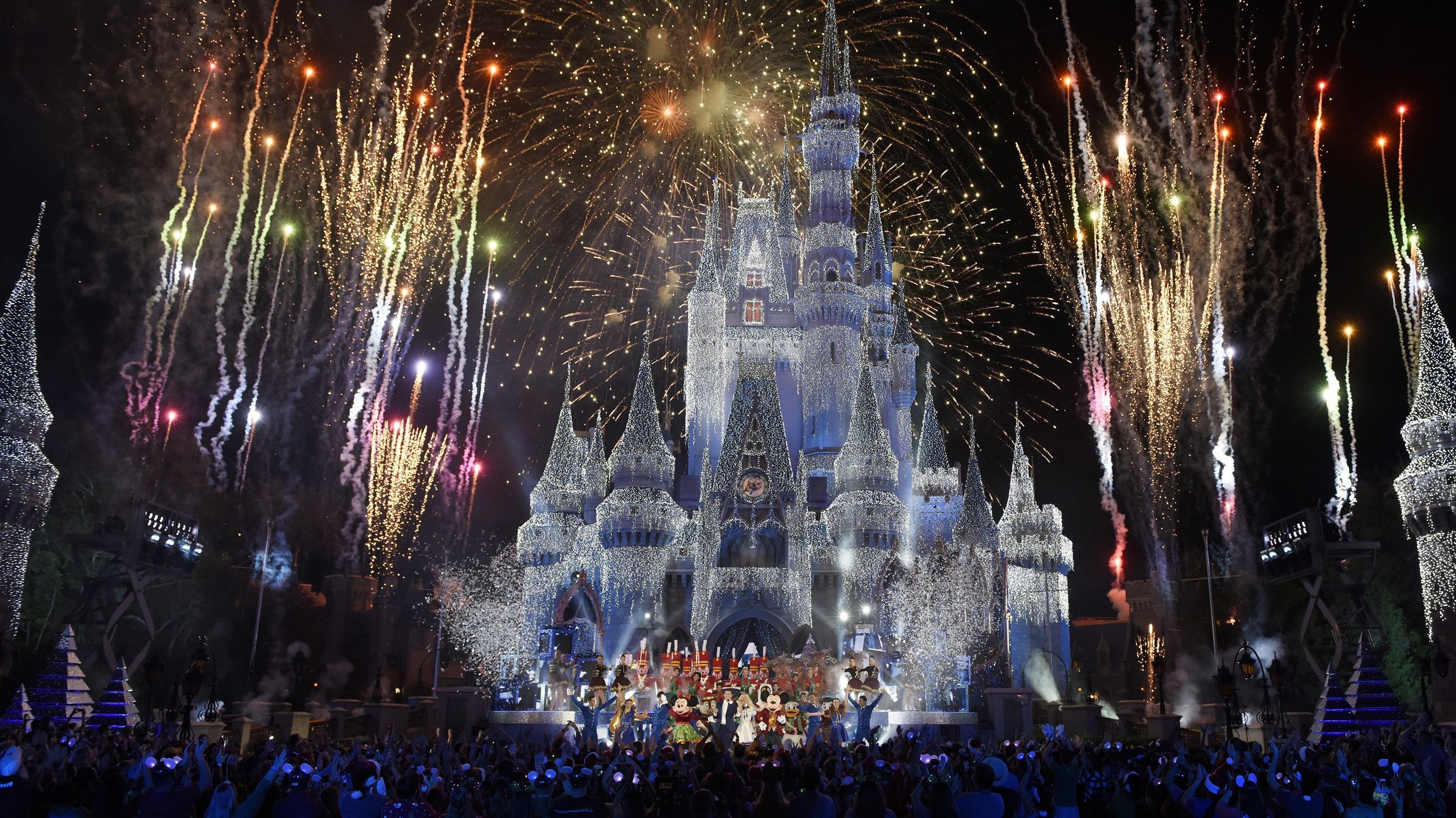 The Wonderful World of Disney: Magical Holiday Celebration backdrop