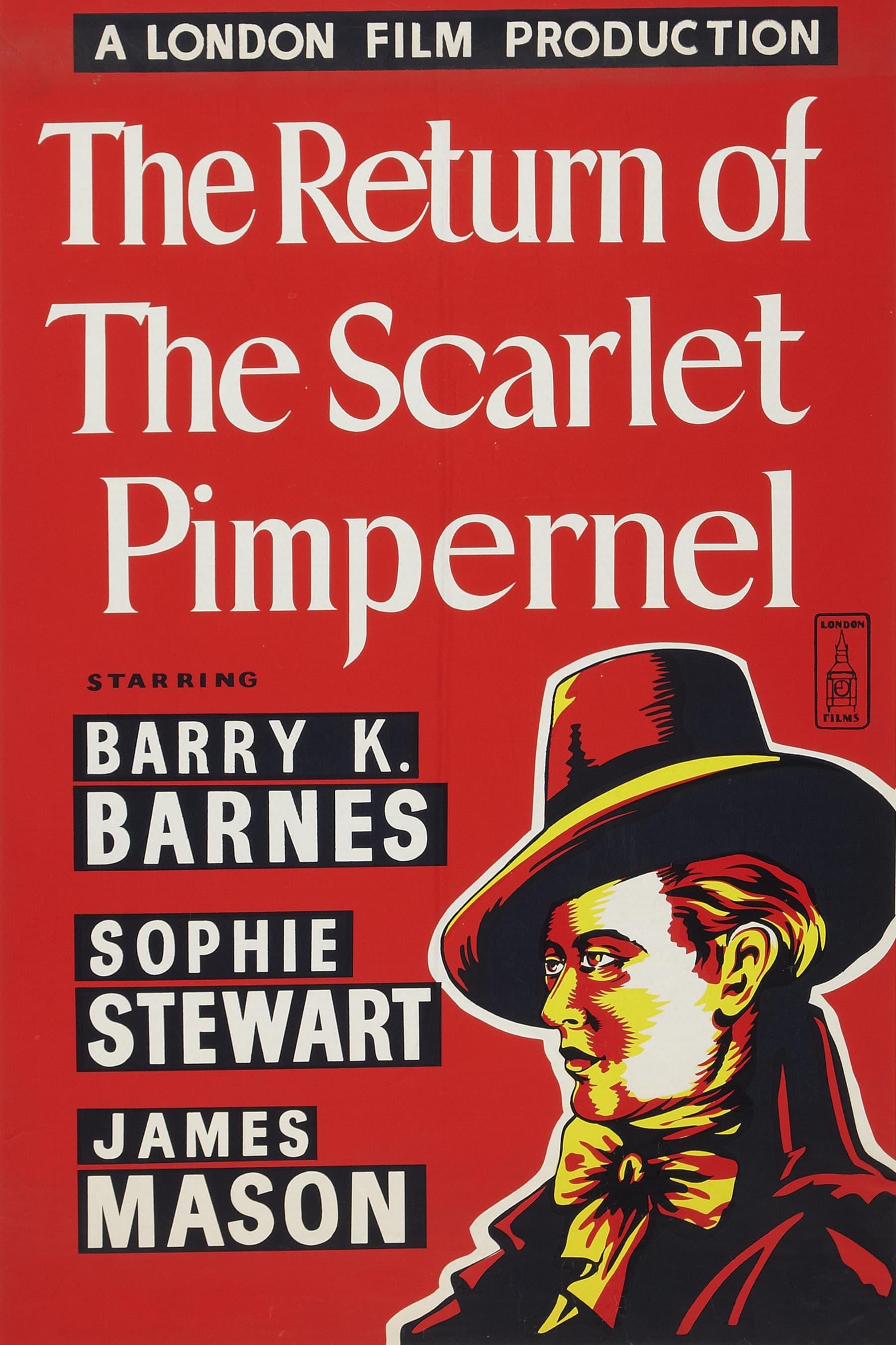 Return of the Scarlet Pimpernel poster
