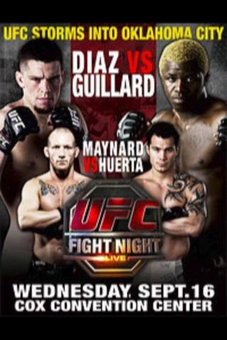 UFC Fight Night 19: Diaz vs. Guillard poster