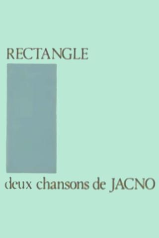 Rectangle: Deux Chansons de Jacno poster