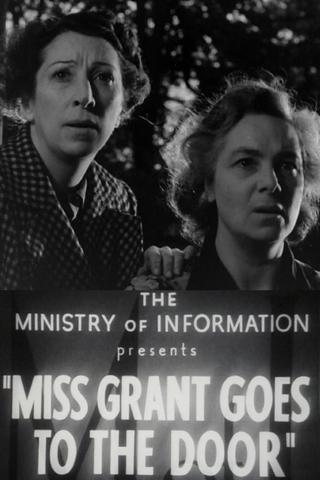 Miss Grant Goes to the Door poster