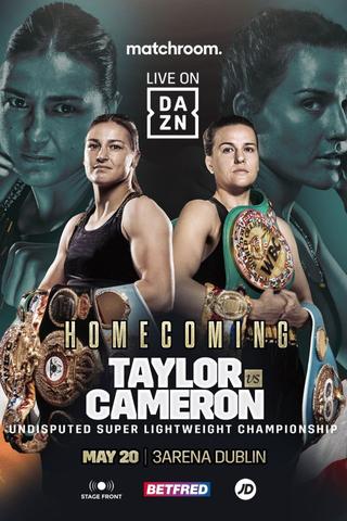 Katie Taylor vs. Chantelle Cameron poster