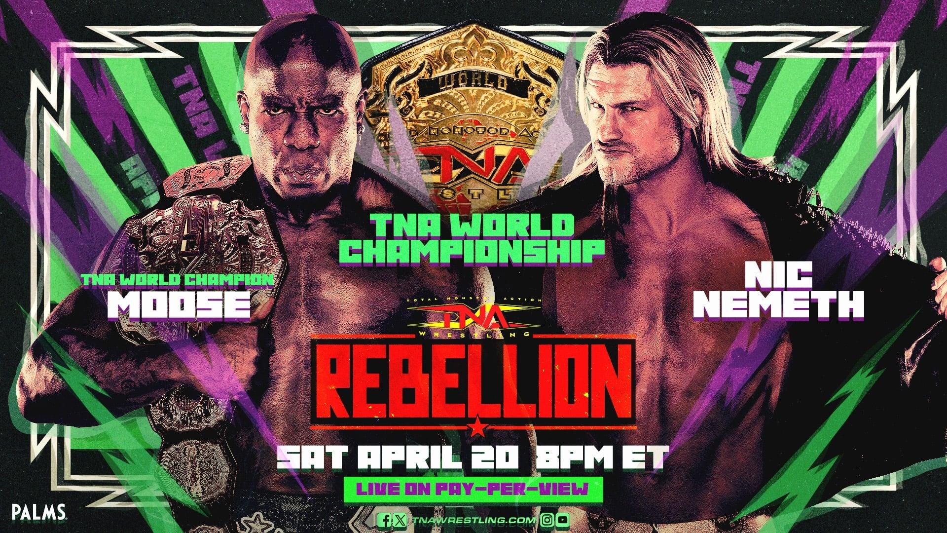 TNA Rebellion 2024 backdrop